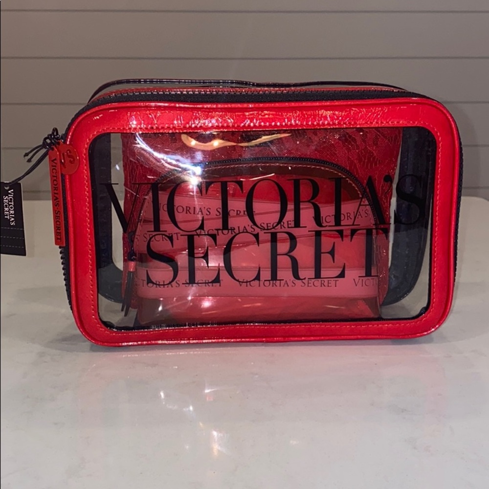 Victoria Secret Perfect Red Nested Trio - Picture 2 of 7